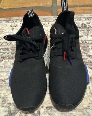 Adidas NMD_R1 J Core Black Red Blue GY4278 Size 6.5Y / 8W - No Box